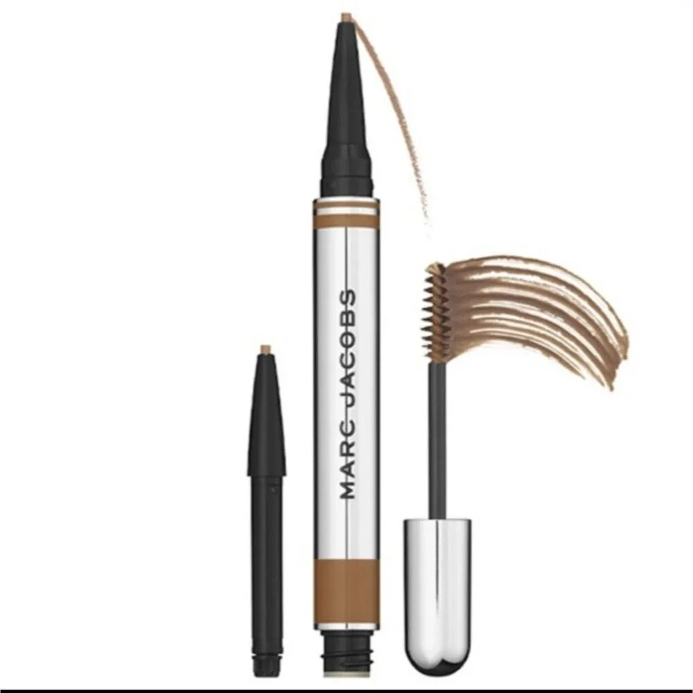 New Marc Jacobs Brow Wow Duo Light Brown - Picture 1 of 7